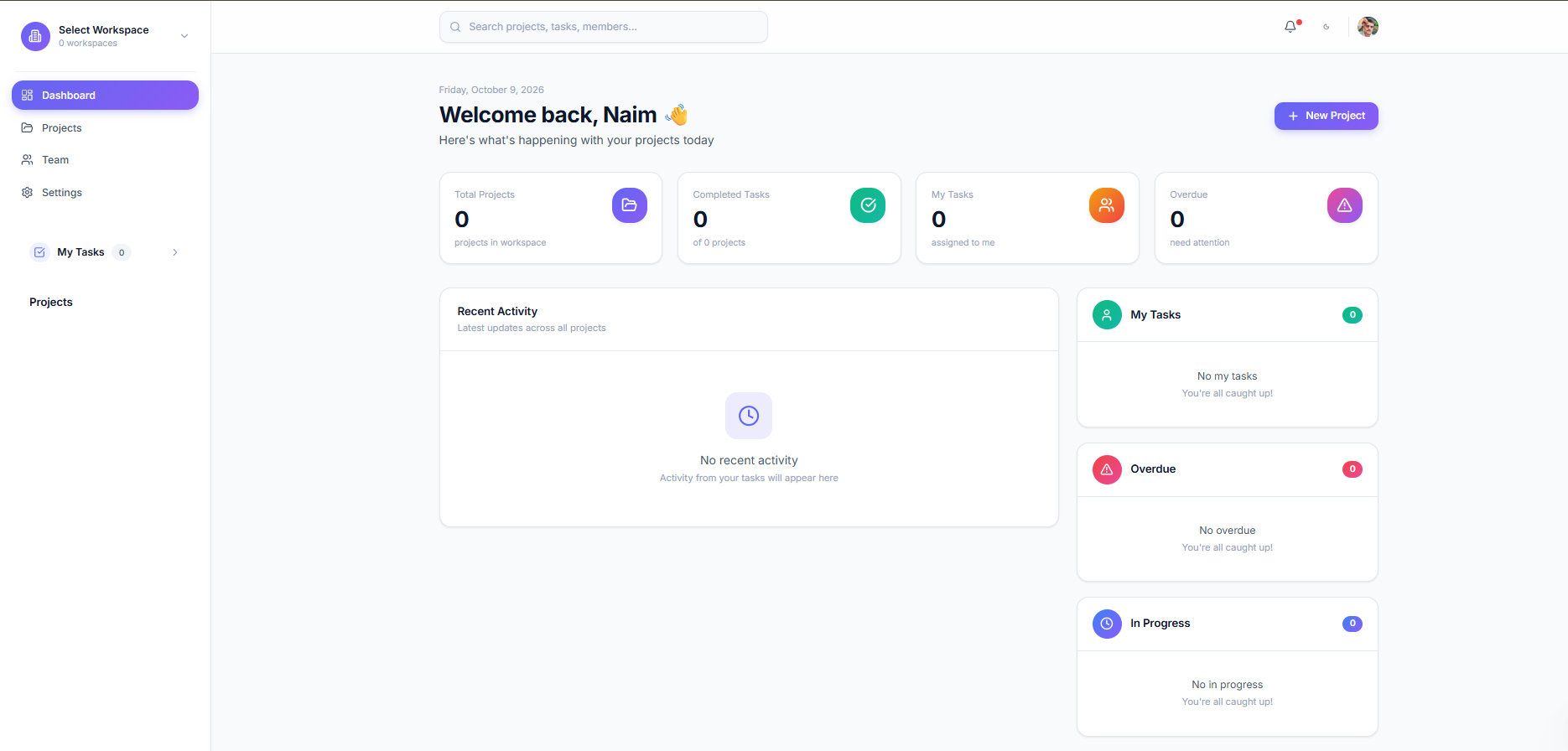 Project Management Preview